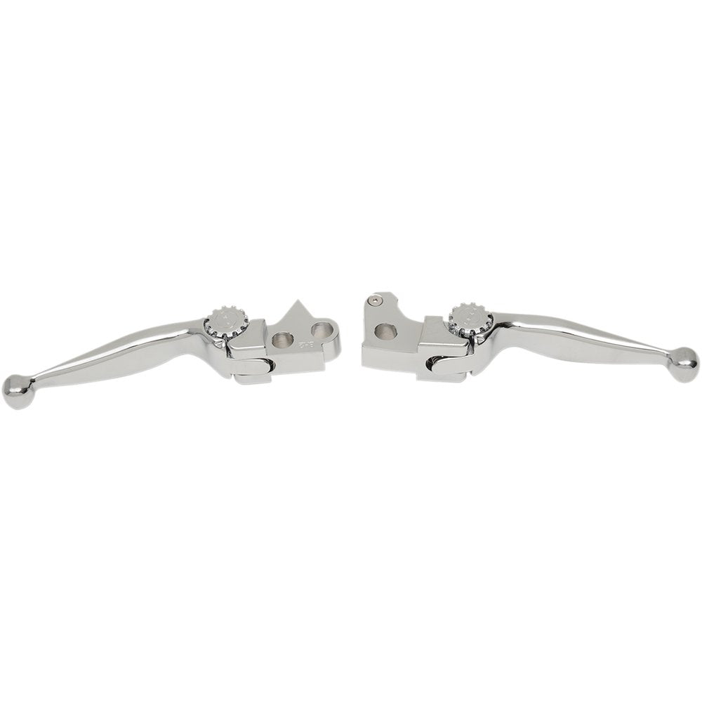 PSR Journey Adjustable Lever Set for Harley Models - Chrome 12-00607-20