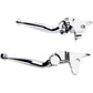 PSR Journey Adjustable Lever Set for Harley Models - Chrome 12-00611-20