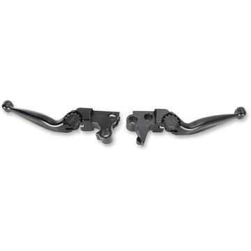 PSR Journey Adjustable Lever Set for Harley Models - Black 12-00601-22