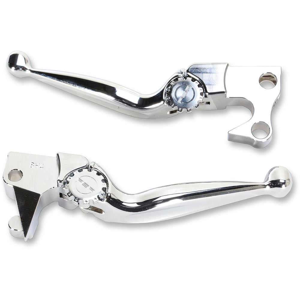PSR Journey Adjustable Lever Set for Harley Models - Chrome 12-00603-20