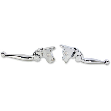PSR Journey Adjustable Lever Set for Harley Models - Chrome 12-00604-20