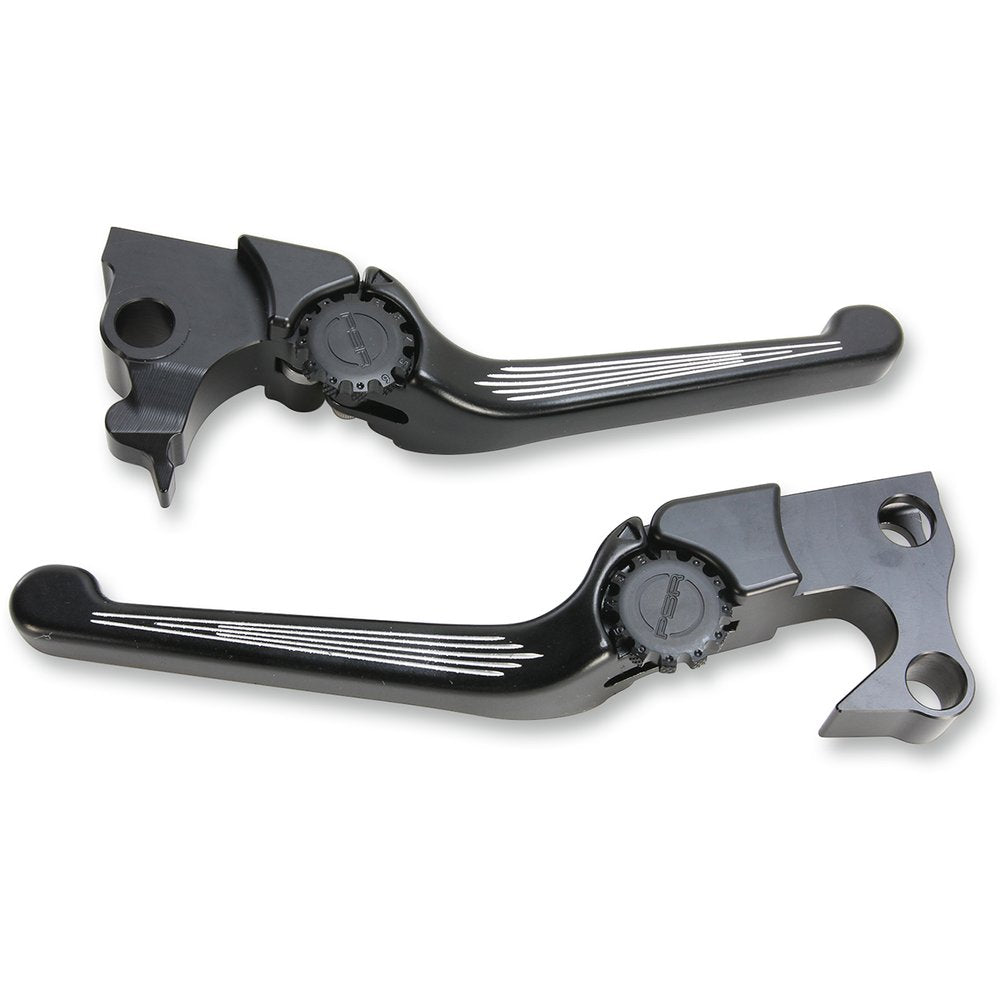 PSR Anthem Adjustable Lever Set for Harley Models - Contrast 12-00655-31