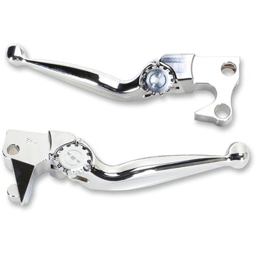 PSR Journey Adjustable Lever Set for Harley Models - Chrome 12-00603-20