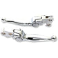 PSR Journey Adjustable Lever Set for Harley Models - Chrome 12-00601-20