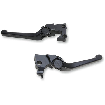 PSR Anthem Adjustable Lever Set for Harley Models - Black 12-00655-22