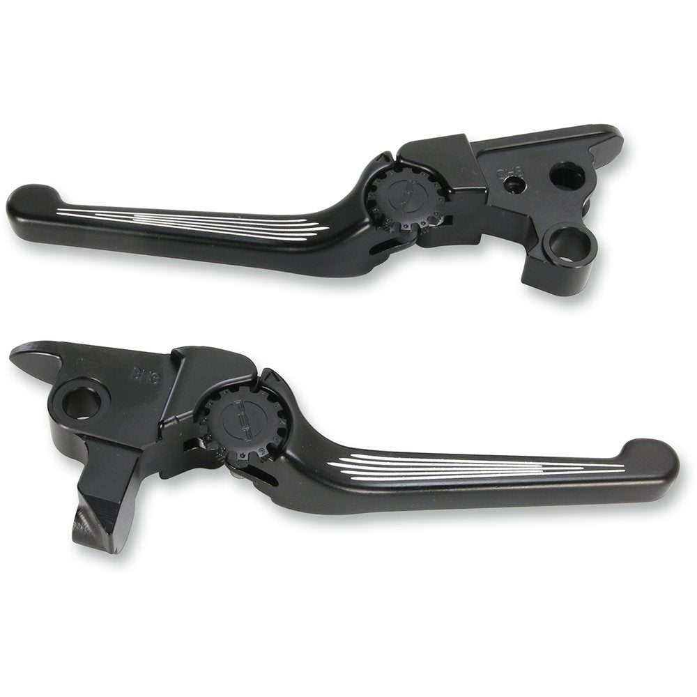 PSR Anthem Adjustable Lever Set for Harley Models - Contrast 12-00652-31