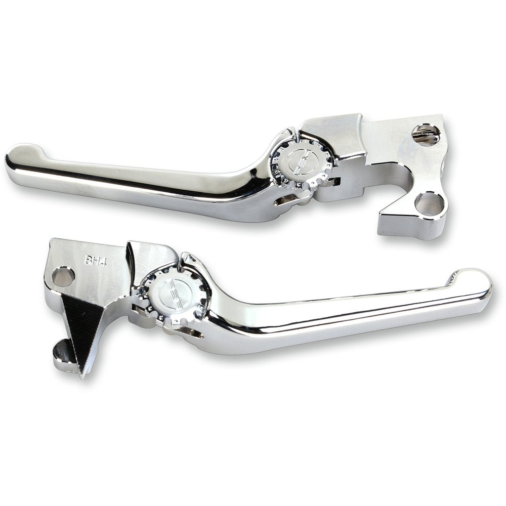 PSR Anthem Adjustable Lever Set for Harley Models - Chrome 12-00653-20