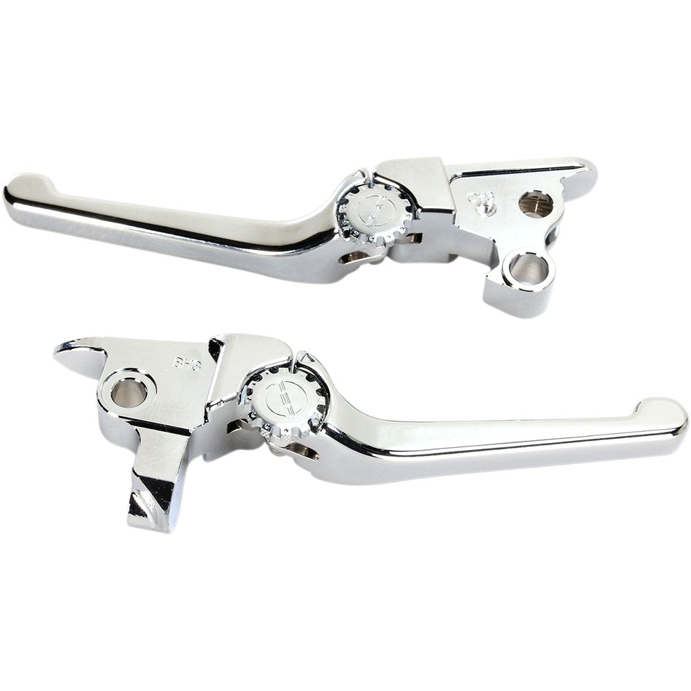PSR Anthem Adjustable Lever Set for Harley Models - Chrome 12-00652-20