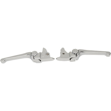 PSR Anthem Adjustable Lever Set for Harley Models - Chrome 12-00658-20