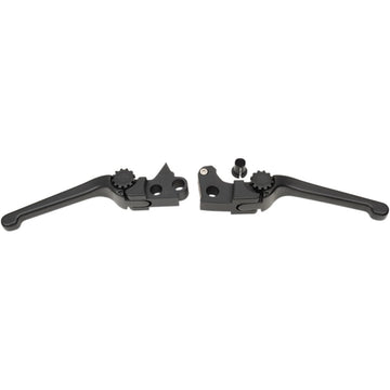 PSR Anthem Adjustable Lever Set for Harley Models - Black 12-00657-22