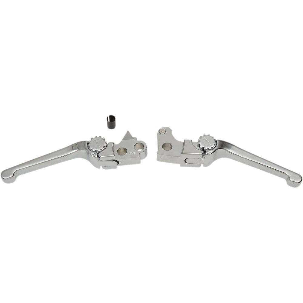 PSR Anthem Adjustable Lever Set for Harley Models - Chrome 12-00657-20
