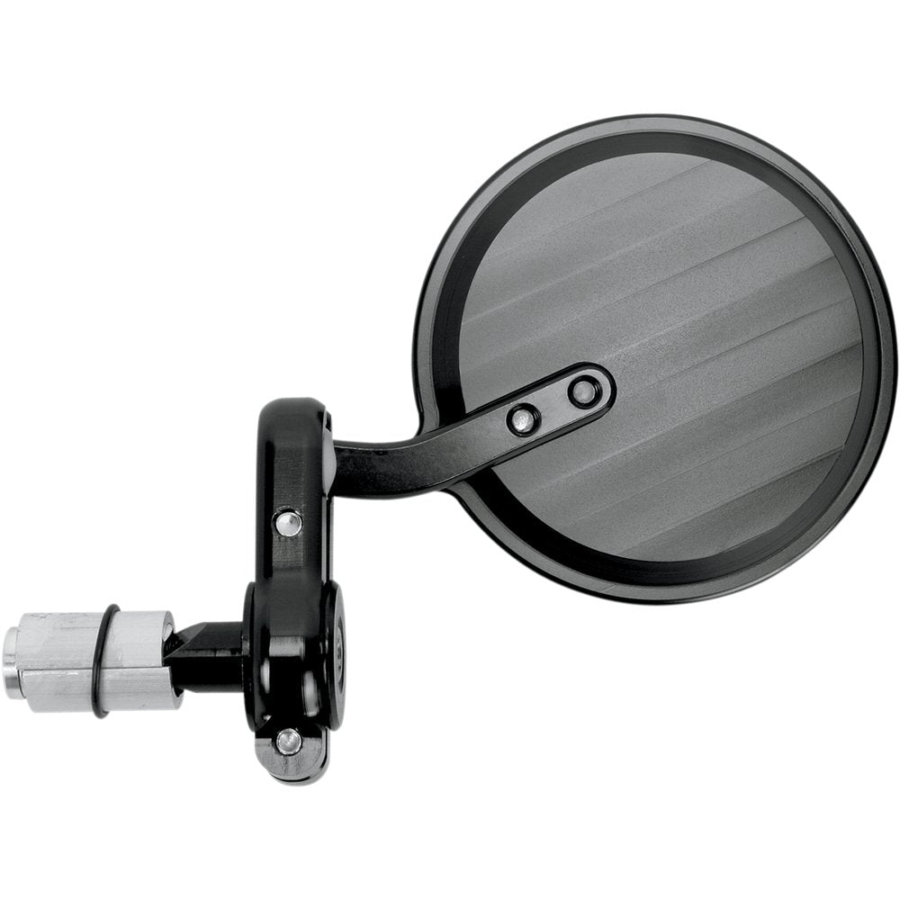 PSR Mirror - Giorgio/Fixed Mount - Side View/Bar-End - Round - Black 00-00201-22