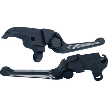 PSR Anthem Adjustable Clutch Lever for Harley Models - Contrast 12-00667-31