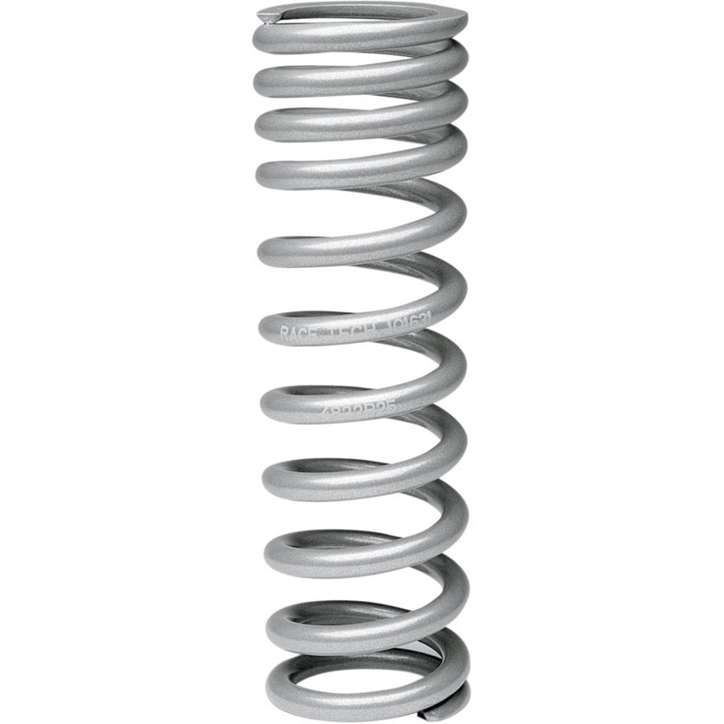 Race Tech Progressively Wound Shock Spring - Gray - P25 - Spring Rate 215 lb/in - 308 lb/in SRSP 4822P25