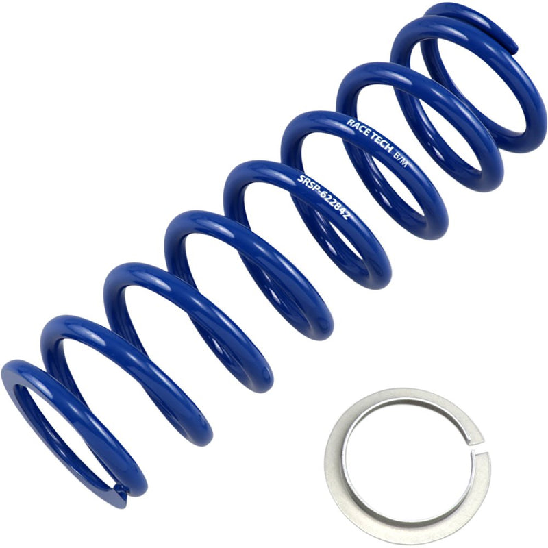 Race Tech Shock Spring - Front/Rear - Blue - Sport Series - Spring Rate 235 lb/in SRSP 622842