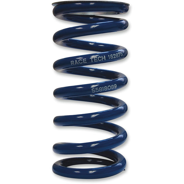 Race Tech Shock Spring - Rear - Blue - Sport Series - Spring Rate 649.58 lb/in SRSP 5818116