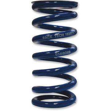 RACE TECH Shock Spring - Rear - Blue - Sport Series - Spring Rate 649.58 lb/in SRSP 5818116