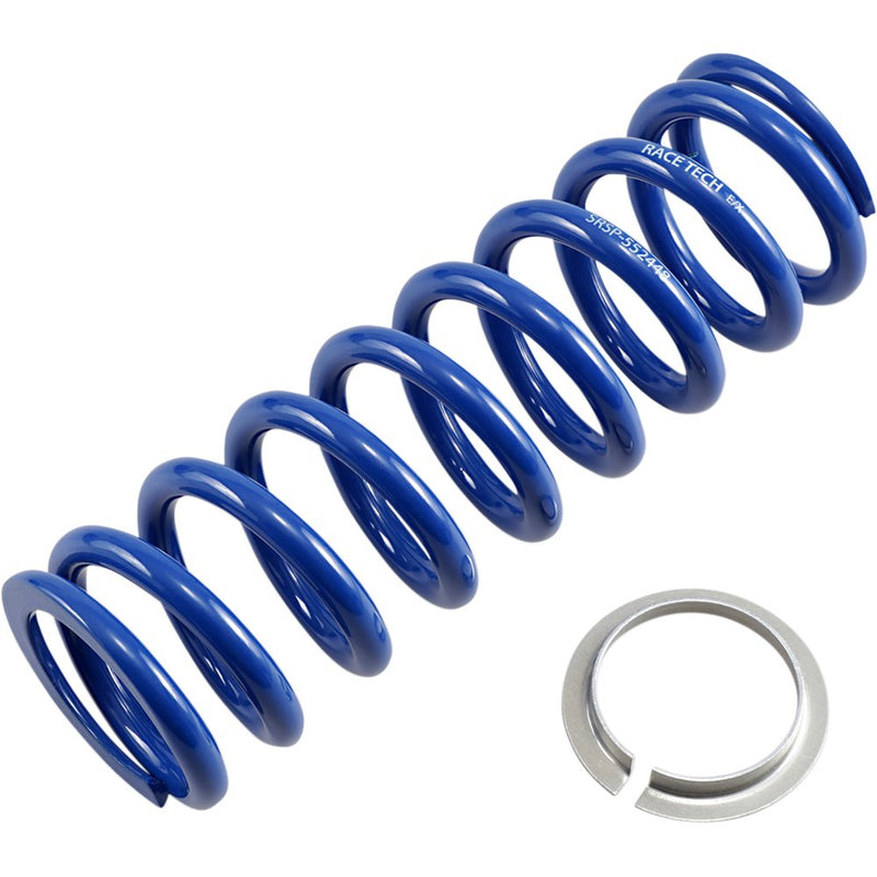 Race Tech Shock Spring - Front/Rear - Blue - Sport Series - Spring Rate 269 lb/in SRSP 552448