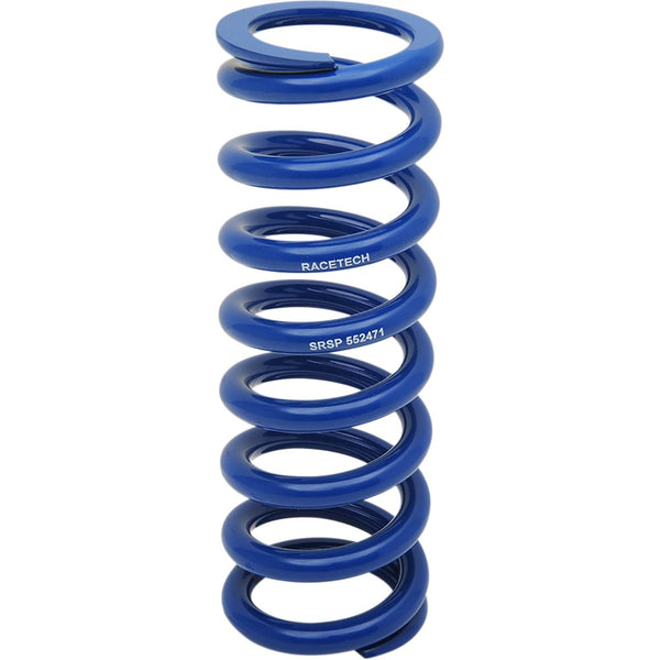 Race Tech Shock Spring - Rear - Blue - Sport Series - Spring Rate 397.59 lb/in SRSP 552471