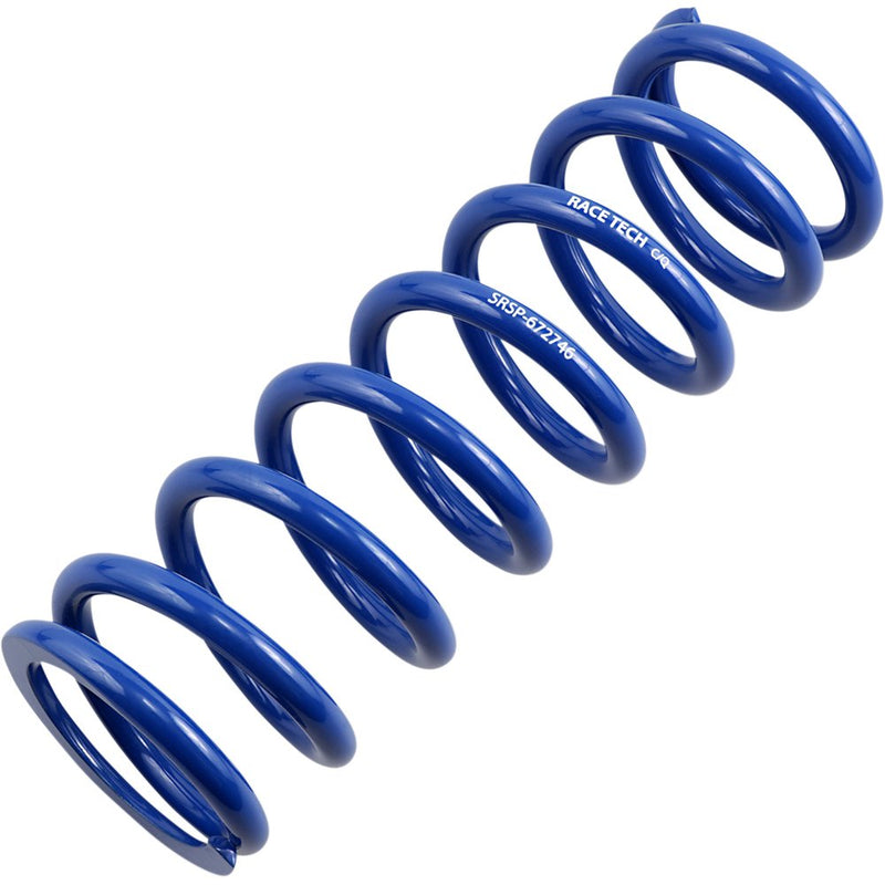 Race Tech Shock Spring - Front - Blue - Sport Series - Spring Rate 258 lb/in SRSP 672746