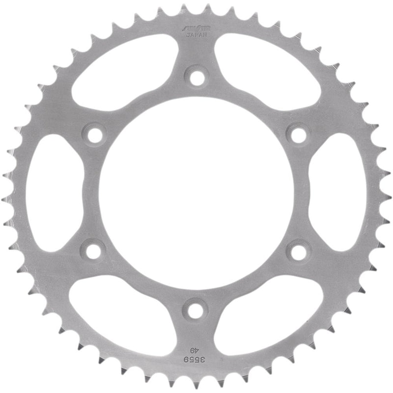 SUNSTAR SPROCKETS Steel Rear Sprocket - 49 Tooth - Honda 2-355949