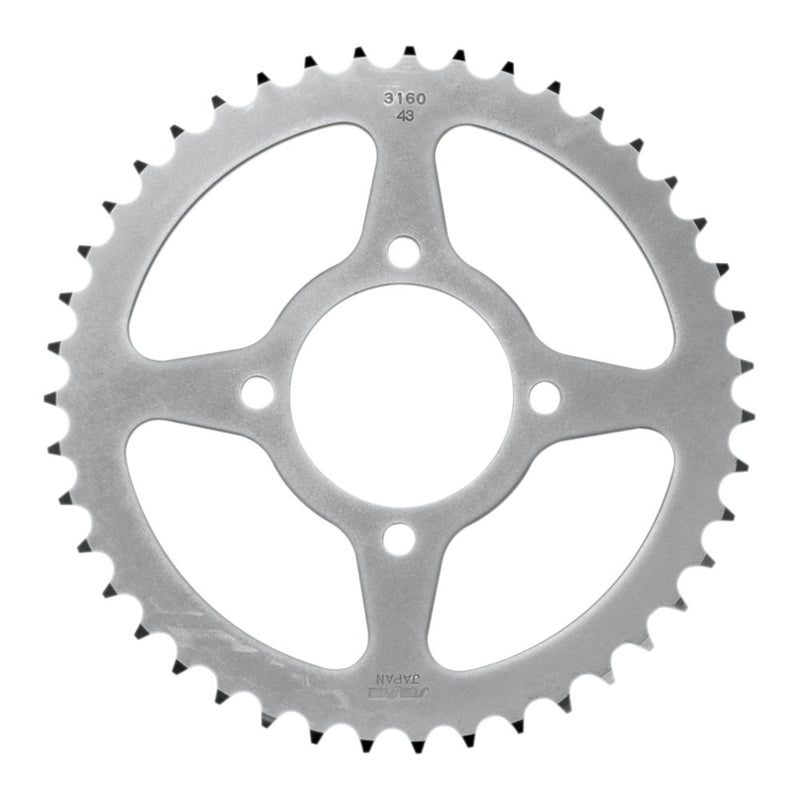 SUNSTAR SPROCKETS Rear Sprocket - 43-Tooth - Kawasaki 2-316043