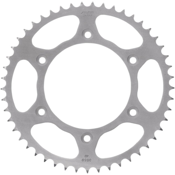 SUNSTAR SPROCKETS Steel Rear Sprocket - 49 Tooth - Honda 2-355949