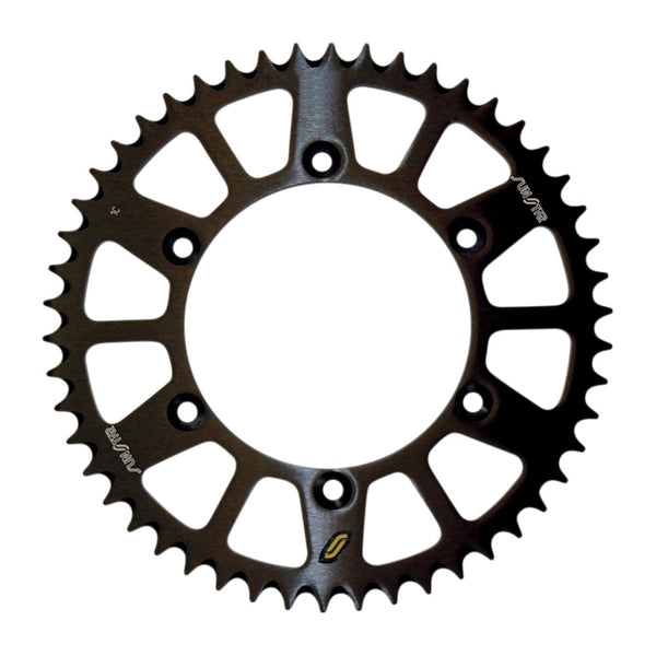 SUNSTAR SPROCKETS Rear Sprocket - 51 Tooth - Honda/Yamaha - Works/Black 5-359251BK