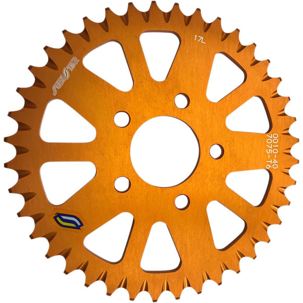 SUNSTAR SPROCKETS Rear Sprocket - 40 Tooth - KTM - Works/Orange 5-001040OR