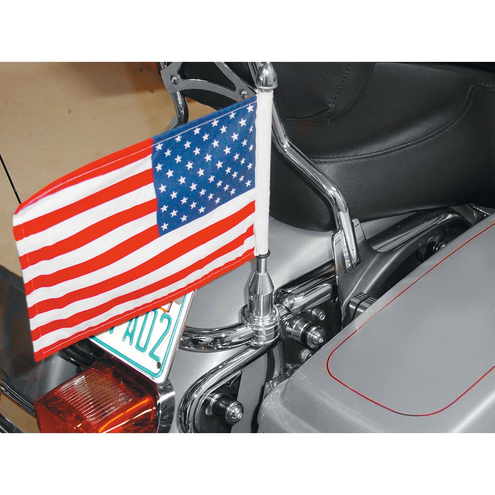 PRO PAD Flag Mount - 7/8" Round Bar - With 6" X 9" Flag RFM-FXD2