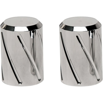 PRO PAD Docking Station Caps - Chrome DSC-SPRL-LC