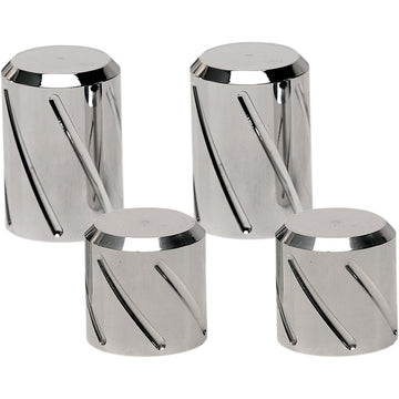 PRO PAD Docking Station Caps - Chrome DSC-SPRL-CSET