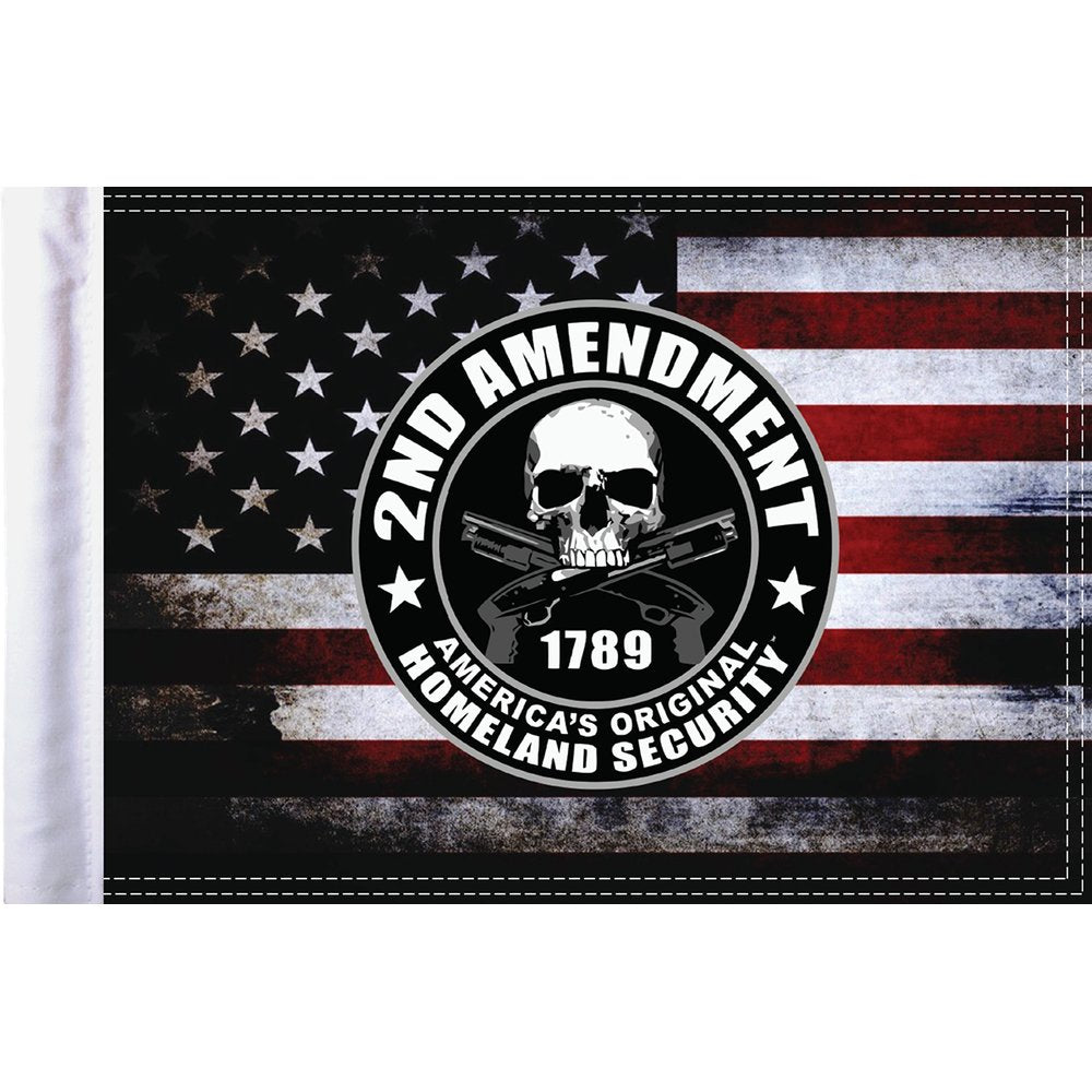 PRO PAD 2nd Amendment Homeland Security Flag - 10" x 15" FLG-HS2AMND15