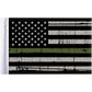 PRO PAD Grunge U.S.A. Flag - Green - 10" x 15" FLG-GMGL-US15