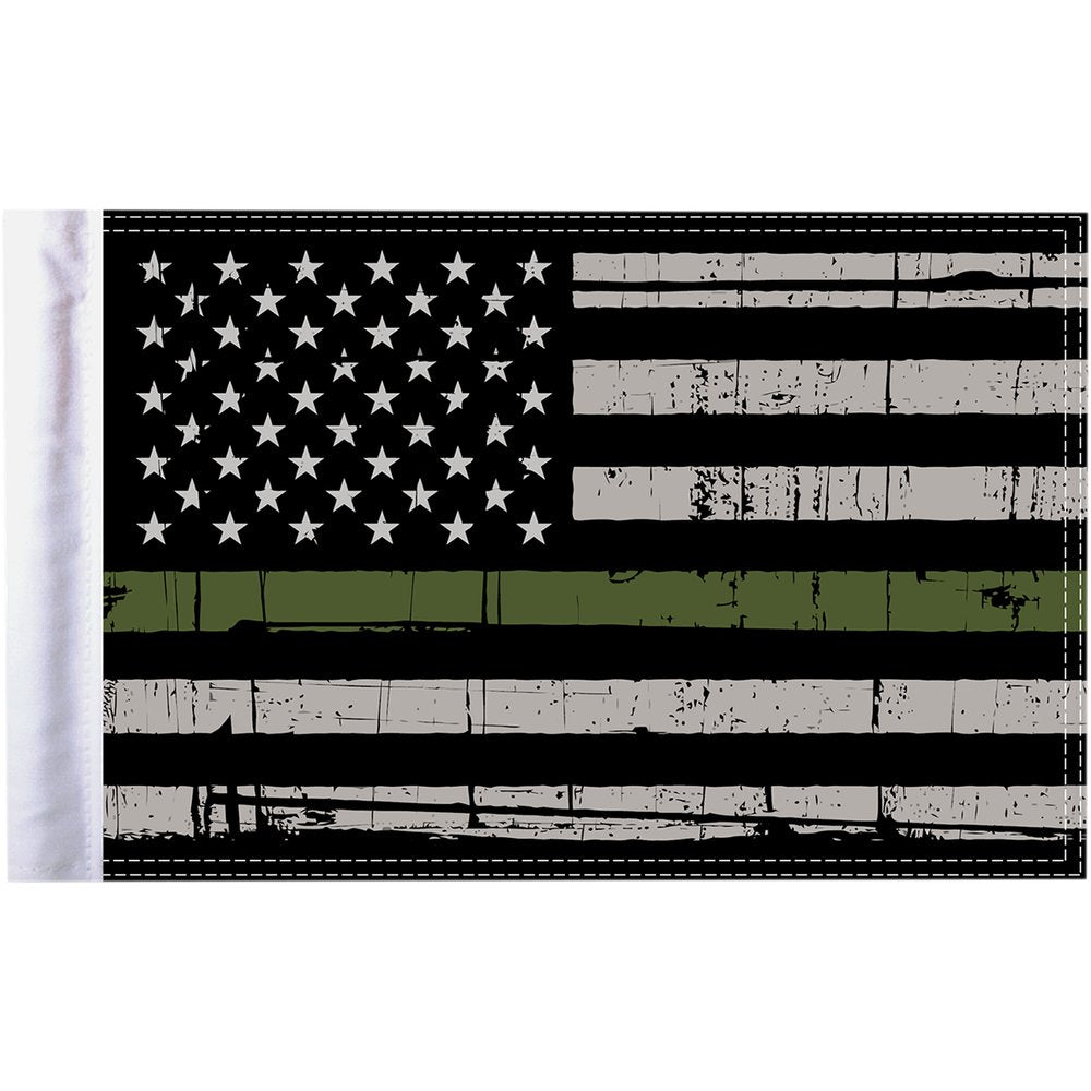 PRO PAD Grunge U.S.A. Flag - Green - 10" x 15" FLG-GMGL-US15