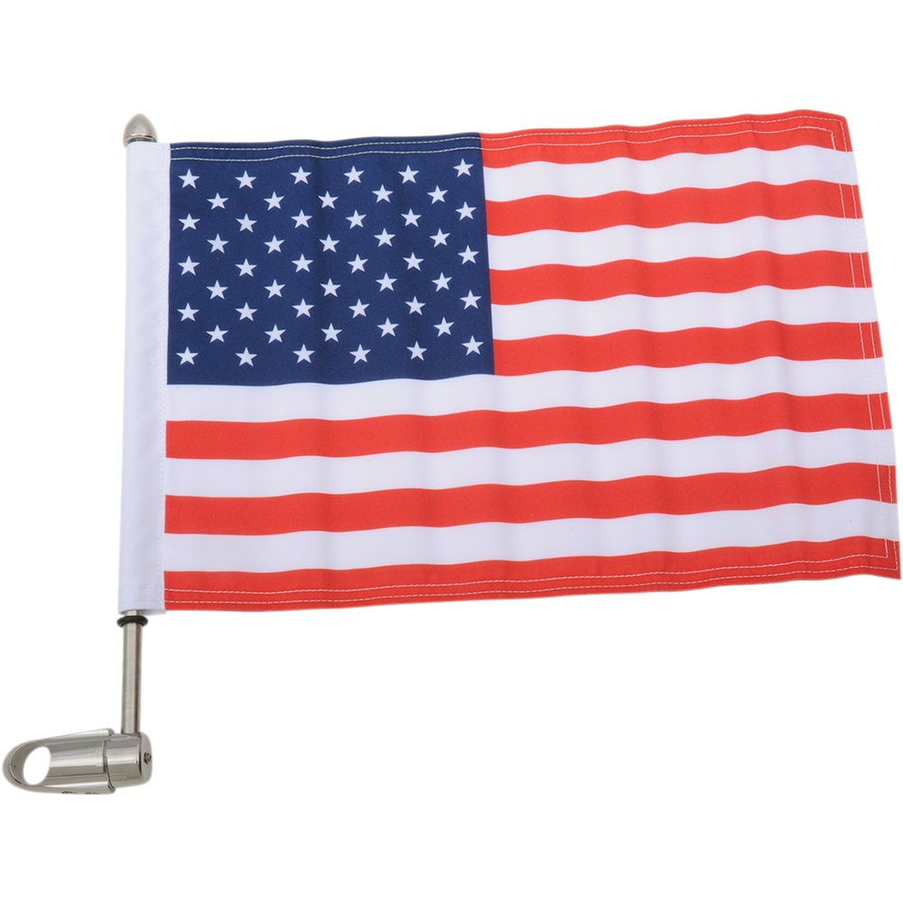 PRO PAD Flag Mount - Sissy Bar - 13" Pole - 10" X 15" Flag RFM-RDHB765IN15