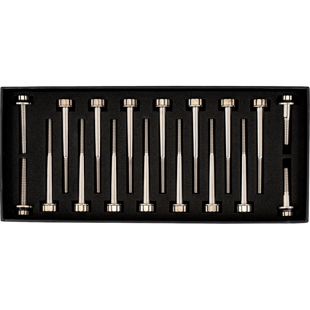 TRASK Bitchin' Bolts Hardware Kit - Titanium - M8 - Crankcase TM-1050-H