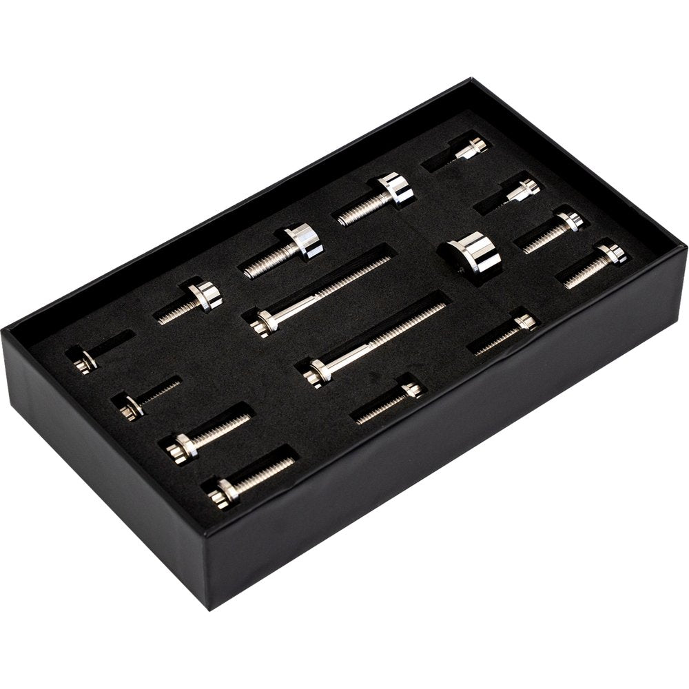 TRASK Bitchin' Bolts Hardware Kit - Titanium - M8 - Peg Mount TM-1050-F