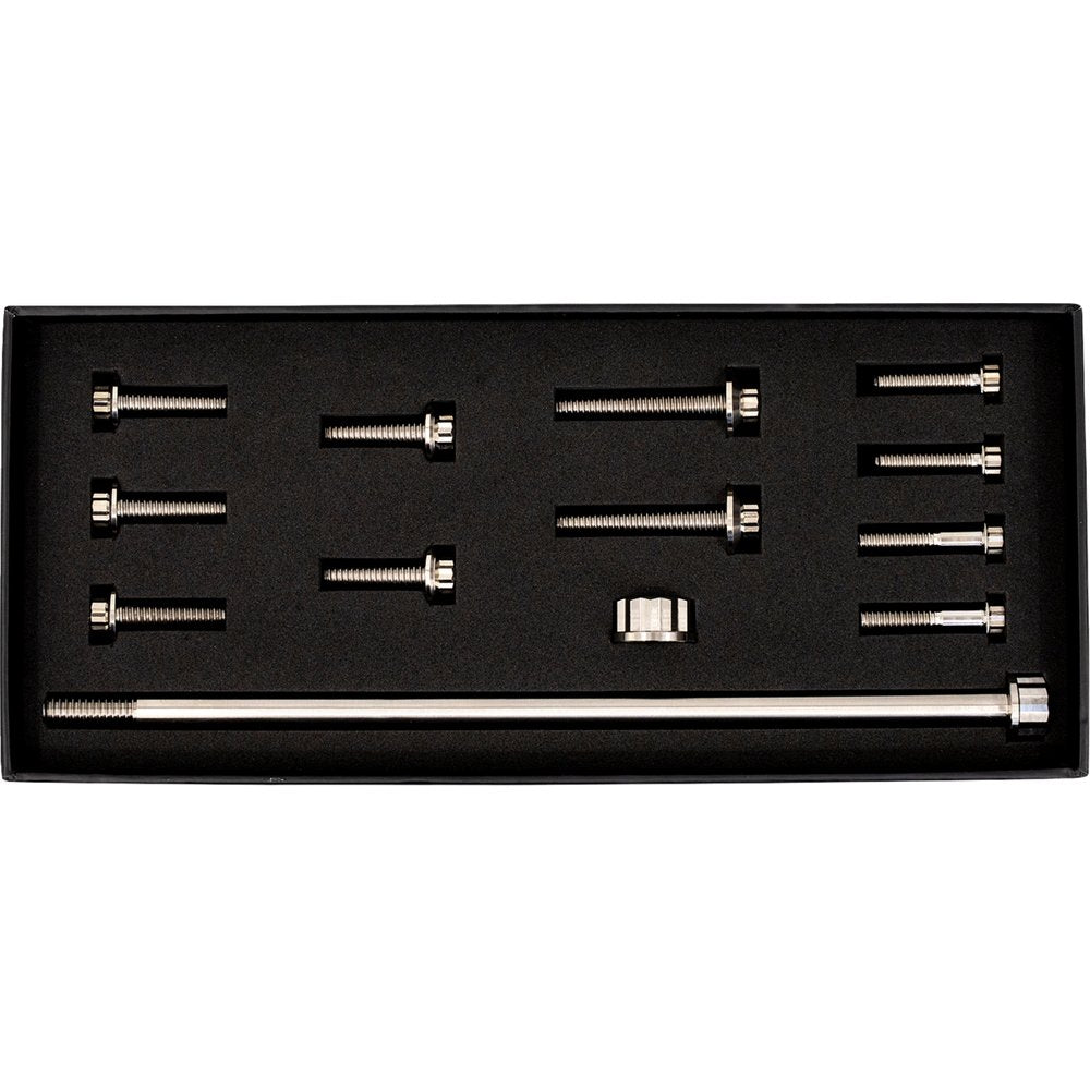 TRASK Bitchin' Bolts Hardware Kit - Titanium - M8 - Motor Mount TM-1050-E