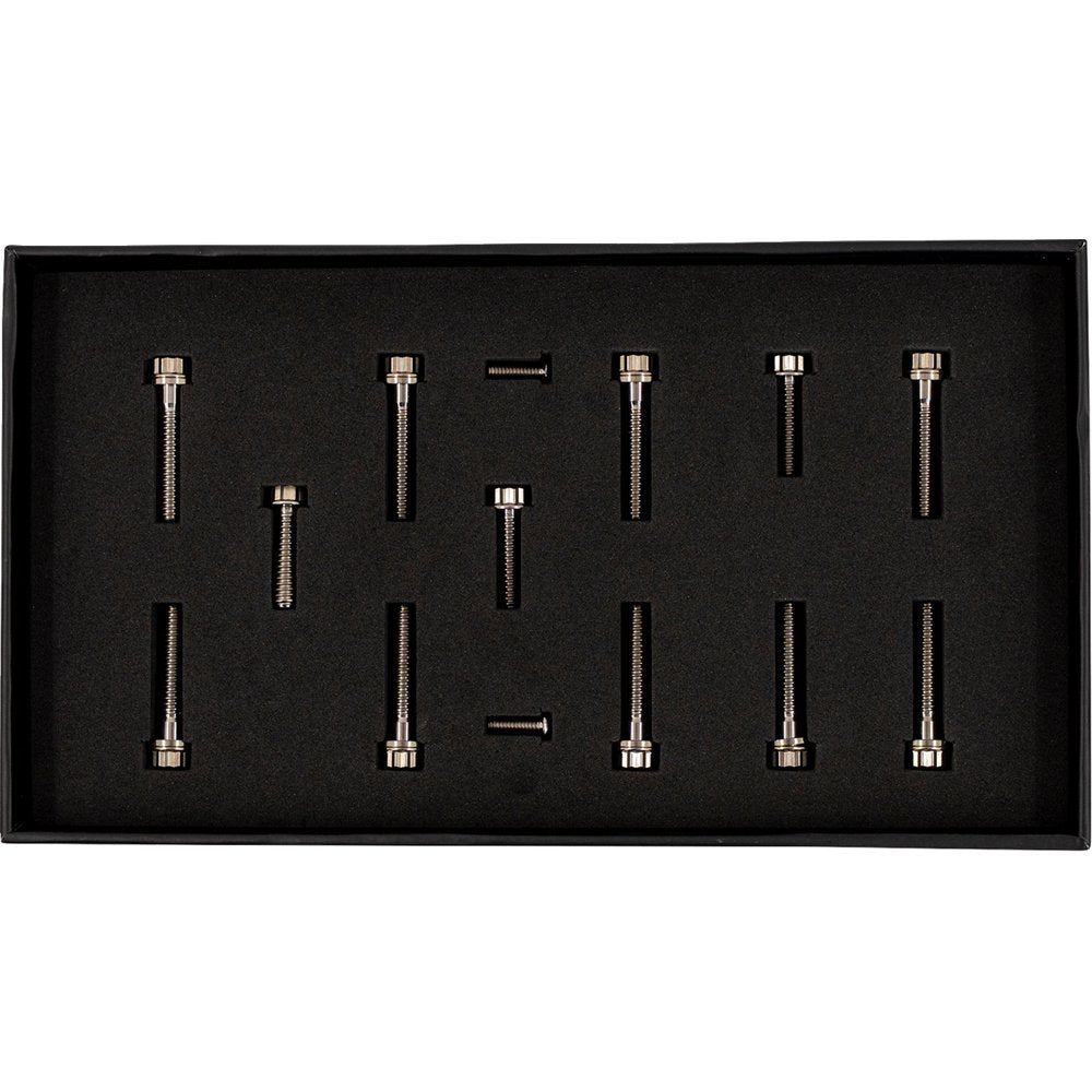 TRASK Bitchin' Bolts Hardware Kit - Titanium - M8 - Cam Cover TM-1050-C