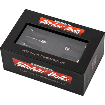 TRASK Bitchin' Bolts Hardware Kit - Titanium - M8 - Lifter Block TM-1050-B