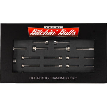 TRASK Bitchin' Bolts Hardware Kit - Titanium - M8 - Transmission TM-1050-I