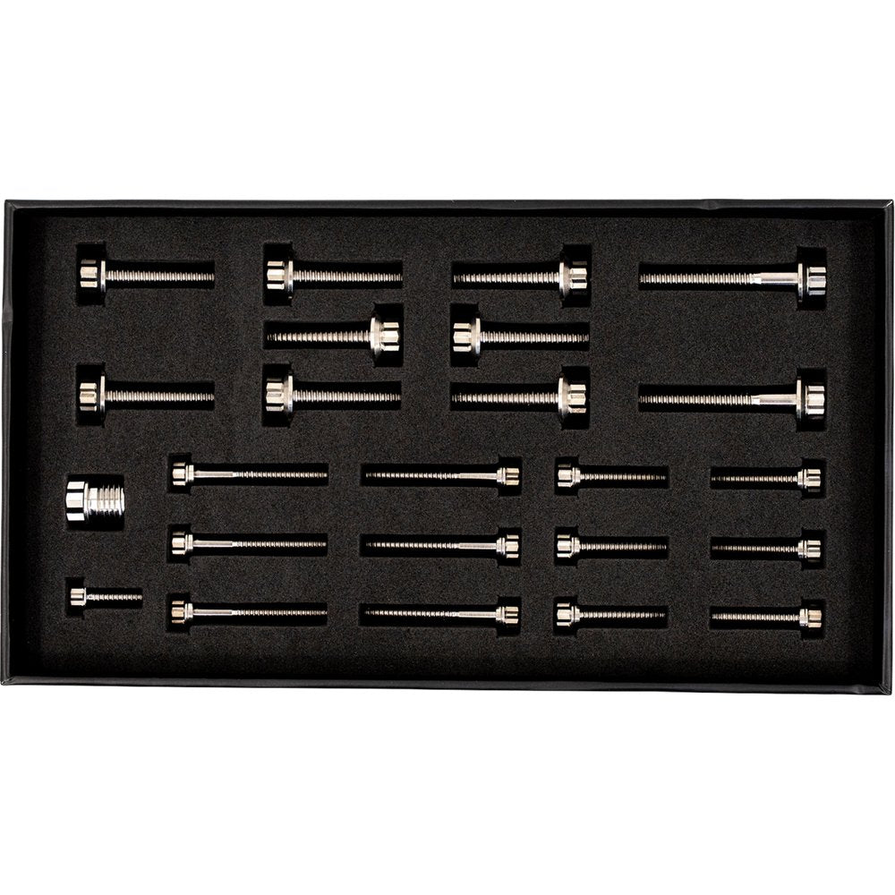 TRASK Bitchin' Bolts Hardware Kit - Titanium - M8 - Transmission TM-1050-I