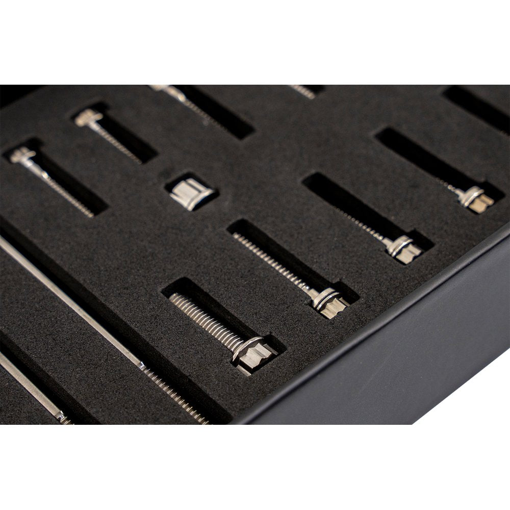 TRASK Bitchin' Bolts Hardware Kit - Titanium - M8 - Primary Cover TM-1050-G