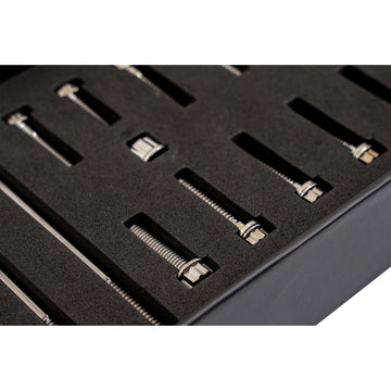 TRASK Bitchin' Bolts Hardware Kit - Titanium - M8 - Primary Cover TM-1050-G