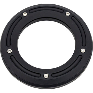 TRASK Assault Derby Cover - Matte Black - Softail TM-0042MBK