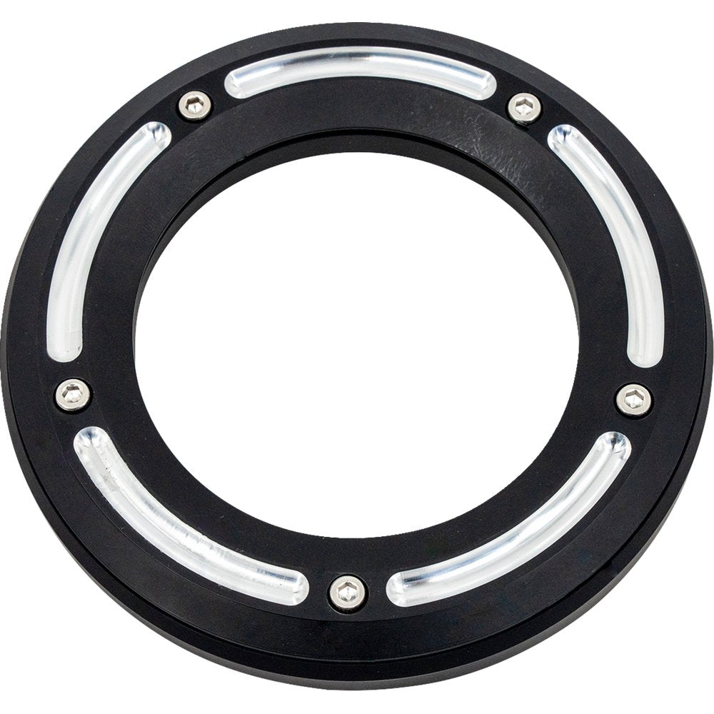 TRASK Assault Derby Cover - Reverse Cut - Big Twin TM-0040RC