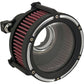 TRASK Assault Charge High-Flow Air Cleaner - Black TM-1022RC