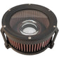 TRASK Assault Charge High-Flow Air Cleaner - Flat Black TM-1021BK