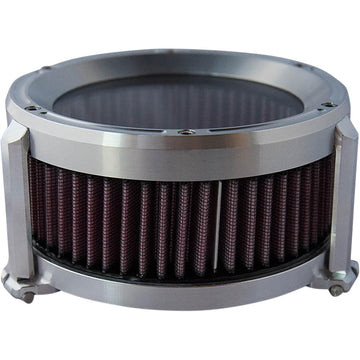 TRASK Assault Charge High-Flow Air Cleaner - Raw TM-1023R